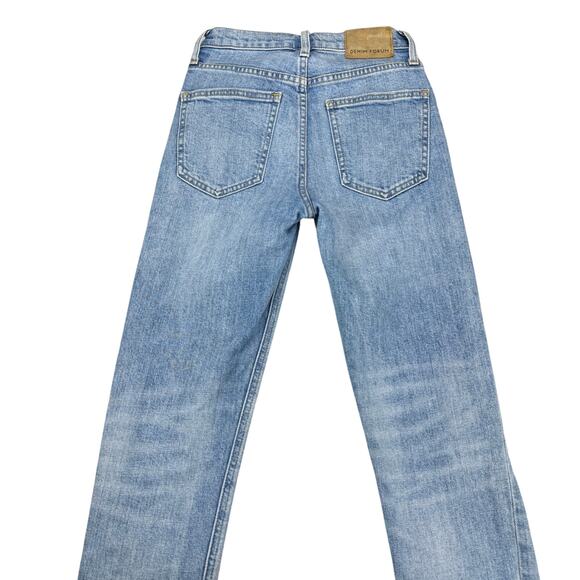 DENIM FORUM Aritzia The Yoko High Rise Slim Jean Sz 23 - Picture 5 of 8